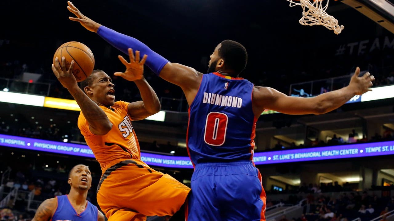 Pistons end 13-game slide at Suns' expense